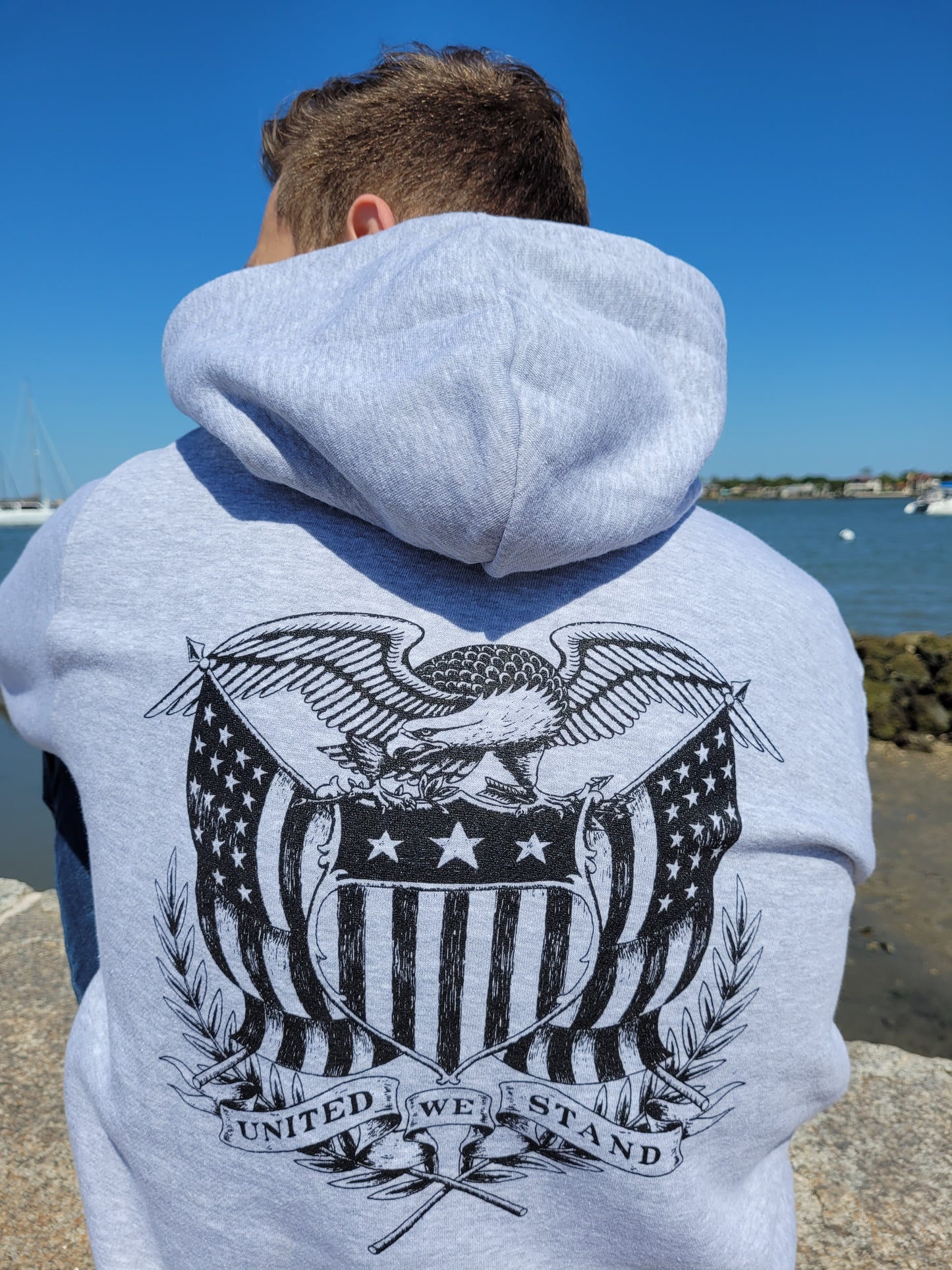 "United We Stand" hoodie. Unisex.